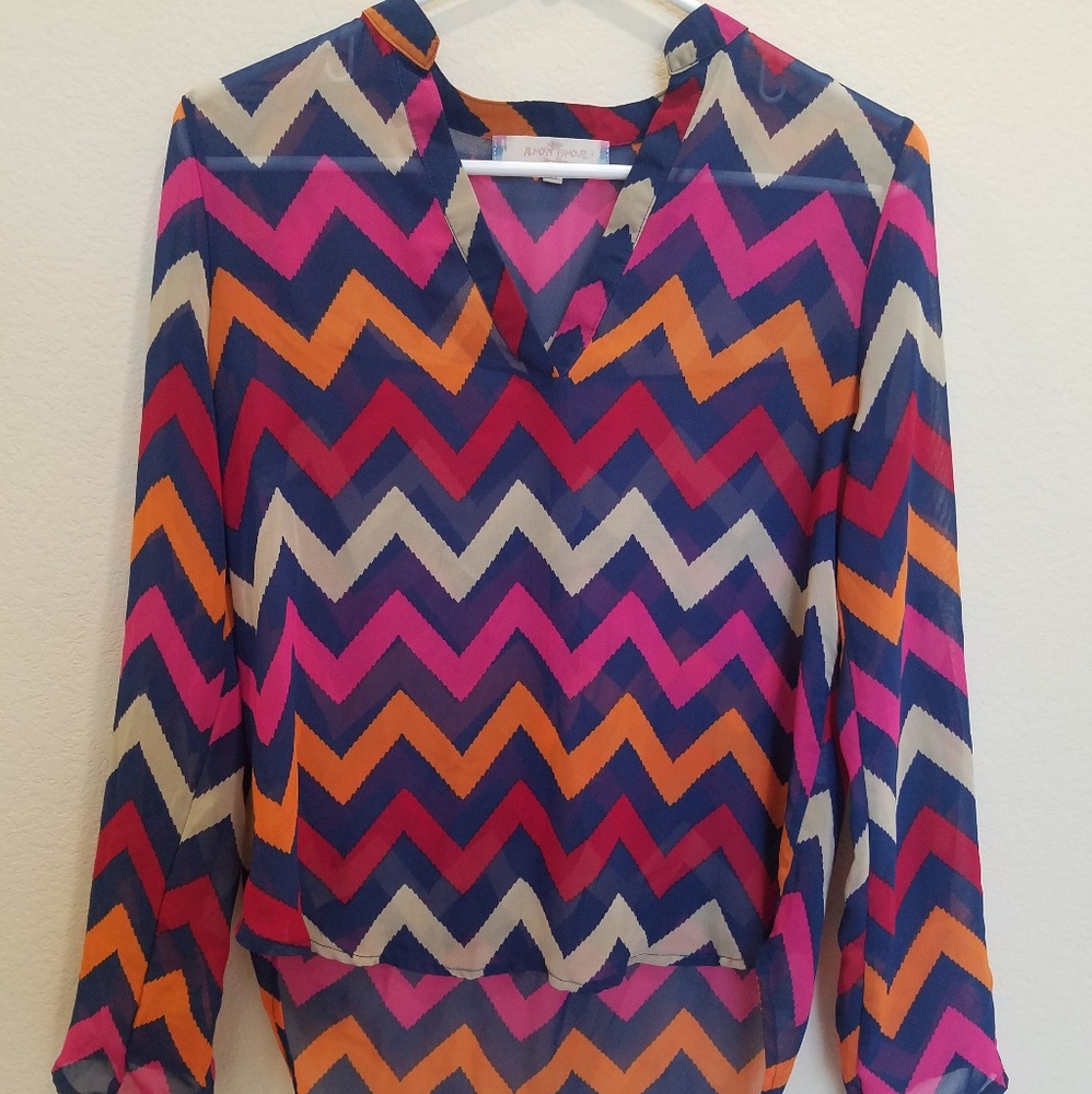 Almost famous sheer top